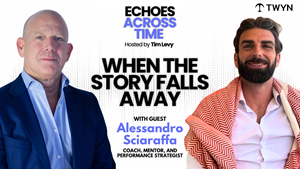 Tim Levy Hosts Alessandro Sciaraffa in Insightful Episode of Echoes Across Time