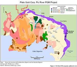 Plato Gold Corp. Pic River PGM Project