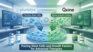 Pluristyx and Qkine Announce a Reciprocal Distribution Agreement in Support of Optimized Growth Factor Differentiation of Induced Pluripotent Stem Cell (iPSC)