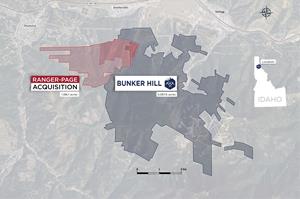 Bunker Hill Announces Agreement to Acquire the Historic Ranger-Page Silver- Lead-Zinc Mines to Expand Exploration Potential in the Silver Valley of Idaho