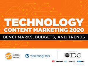 Content Marketing Institute Releases New Research on Technology Content Marketing