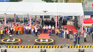 First City in ASEAN to Launch Sea-Crossing UAV Delivery