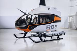 Robinson Helicopter Company Advances R88 Development and Engineering Adding Multiple New Suppliers