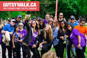 Gutsy Walkers show big support for Canadians with Crohn’s disease and ulcerative colitis