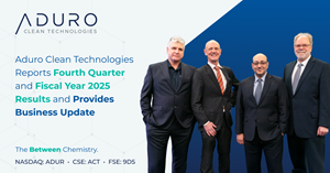 Aduro Clean Technologies Reports Fourth Quarter and Fiscal Year 2025 Results and Provides Business Update