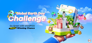 VOOPOO Global Earth Day Challenge: Get Your Green Report and Earn Green Points to Win AirPods Pro 3
