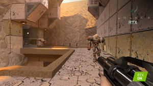 Quake II RTX screenshot