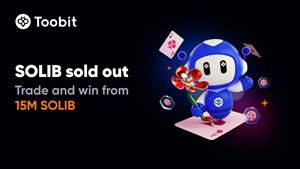 Toobit's SOLIB Launchpad Sells Out in 30 Minutes; 15M SOLIB Trading Campaign Underway