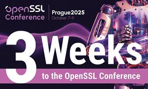3 Weeks Left Until the Start of the OpenSSL Conference 2025