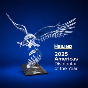 Heilind Electronics Named Molex Distributor of the Year for 2025