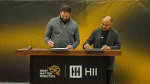 HII Teams with GrayMatter Robotics to Integrate Physical AI into Manned and Unmanned Shipbuilding