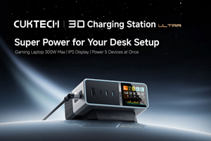 CUKTECH Launches 30 Ultra Charging Station in Malaysia, Redefining the Desktop Charging Experience