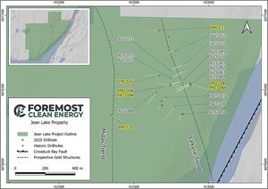 Foremost Clean Energy Reports Final Results of 2025 Jean Lake Drill Program Including High Grade Gold Intercepts
