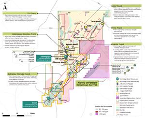 Montage Gold expands its exploration portfolio in Côte d’Ivoire along its Koné Project and is granted a new greenfield property