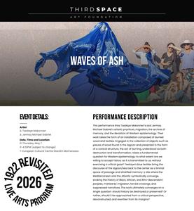Tsedaye Makonnen to Present “Waves of Ash” at 2026 Venice Biennale