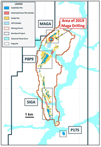 Area of 2019 Maga Drilling