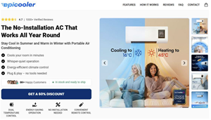 EpiCooler Officially Launches Stay Cool in Summer and Warm in Winter with Epi Cooler Portable Air Conditioner