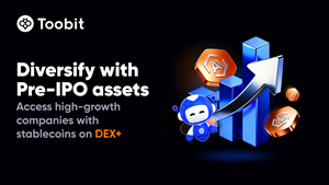 Toobit DEX+ Lists Pre-IPO Assets for 24/7 Stablecoin-Settled Trading