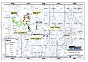 Mink Ventures Corporation Exploration Update