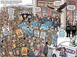 I Ain’t No Senator’s Son: CLJA Claims Pool Agent Open Letter to Senate VA Committee (Veterans First for America)