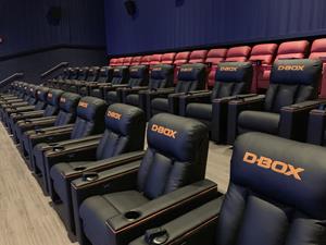 D-BOX at the Galaxy Theatre Luxury+ at the Boulevard Mall, Las Vegas