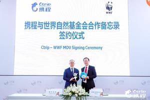 Ctrip and WWF China Signed MoU