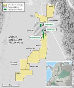 Gran Tierra Energy Inc. Announces Strategic Partnership with Ecopetrol for The Development of Fields in the Middle Magdalena Valley Adjacent to Gran Tierra’s Largest Producing Field