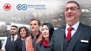 Air Canada Named North American Winner for Employee Experience Strategy at the Customer Centricity World Series Awards