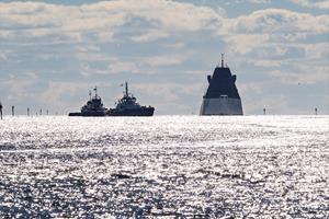HII Completes Builder’s Sea Trials for USS Zumwalt (DDG 1000)