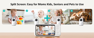 Jartoo Unveils 2k Video Baby Monitor With 2 Cameras Split-screen 