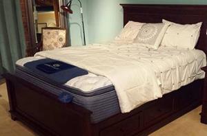 Vytex Cloud mattress with bedding