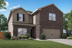 The spacious Travis plan is now available at Homestead Estates in Elgin, Texas.