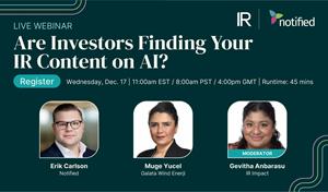 How To Future-Proof Your IR Strategy for AI Search