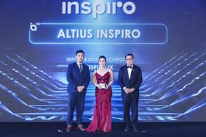Altius Inspiro Wins International Innovation Award for Inspiro iX Solution Suite