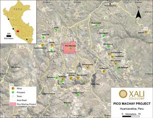 Xali Gold Closes Acquisition of Pico Machay Gold Project