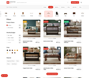 Centre Table and Chair Rentals See Rising Demand in Pune, Hyderabad and Chennai in 2026 as ₹8,000–₹18,000 Purchases Shift Toward ₹86/Month Plans From Platforms Like Rentomojo
