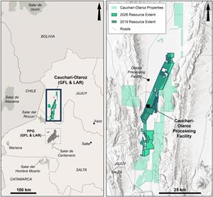 Lithium Argentina Expands Cauchari-Olaroz Resource Estimate; Supports Stage 2 Development Plan