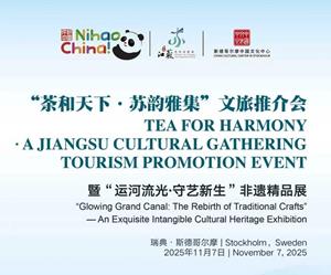 "Charm of Jiangsu" Extends Invitation to Sweden through Cultural Tapestry of Tea, Silk, and Porcelain