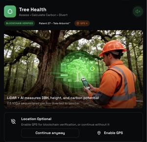 The Sustainable Green Team, Ltd. (SGTM) Introduces Tele-Arborist™: A Blockchain-Powered Innovation in Tree Care and Global Restoration