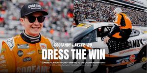COOFANDY Teams Up with JGR Team to Compete in NASCAR Playoffs, Writing Track Glory with Perseverance