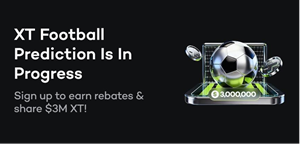 XT Exchange Rolls Out Soccer Prediction Cycle 2 With a $3,000,000 Reward Pool and 20% XScore Rebate