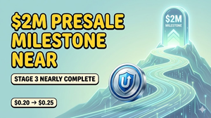 USE.com Announces Presale Nearing $2 Million Milestone as Stage 3 Approaches Completion; Token Price Increase Confirmed