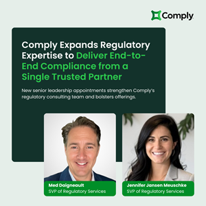 Comply Expands Regulatory Expertise to Deliver End-to-End Compliance from a Single Trusted Partner